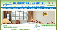 Website khách sạn Bamboo Green Hotel